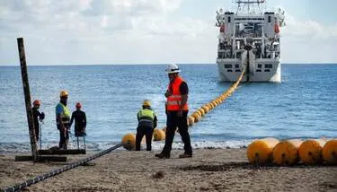  Orange Tunisie met en service le c�ble sous-marin MEDUSA et renforce la connectivit� internationale de la Tunisie 